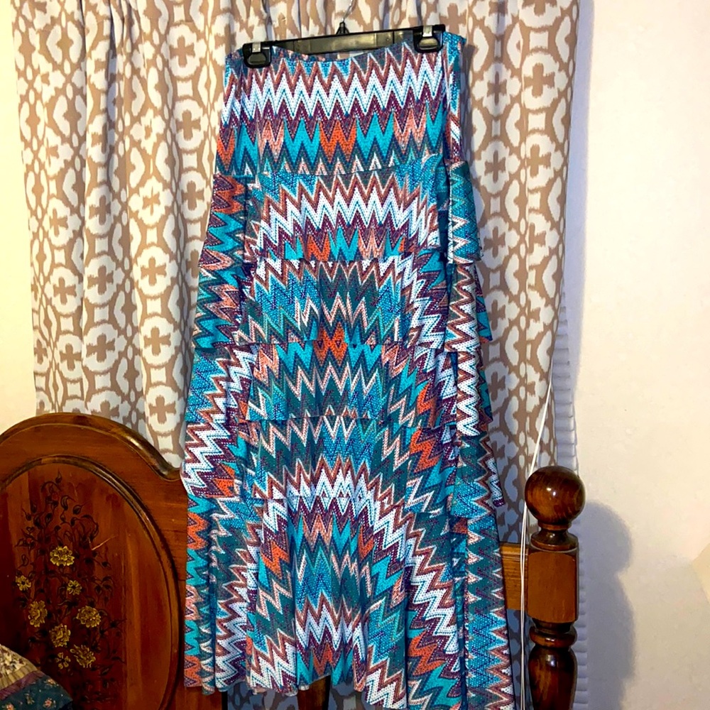 Ruffled skirt